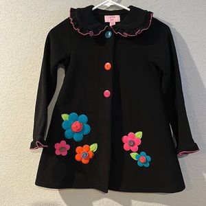 Girls fleece coat.
